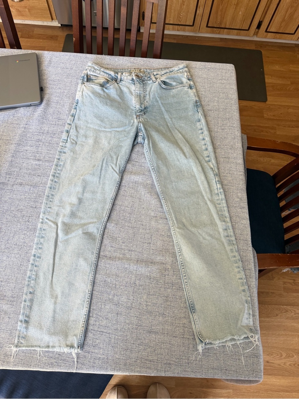 Denim&Co Light Wash High-Rise Women’s Jeans